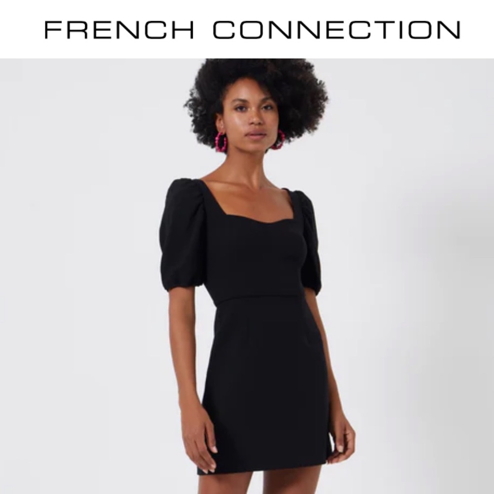 French Connection Cutout Back Mini Dress